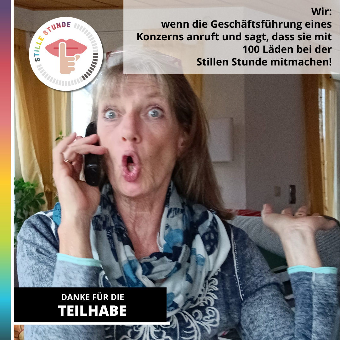 Featured image for “Da klingelt das Telefon und wir flippen aus vor Freude…”