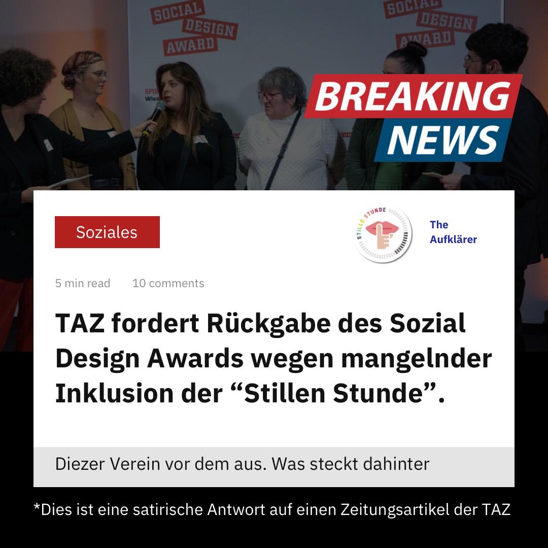 Featured image for “Die taz schreibt über uns!”