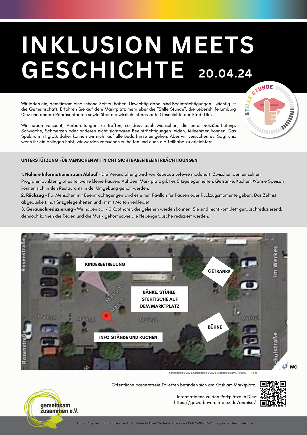 Bild mit zusätzlichen Informationen zum Event "Inklusion Meets Geschichte"